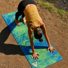Realtree x Yune Yoga WAV3 Camo Yoga Mat – Eco-Friendly, Non-Slip 6mm PER Mat
