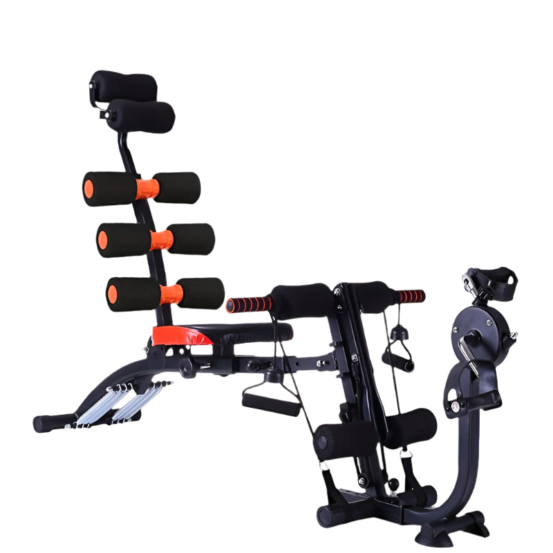 6-in-1 Ultimate Core & Full-Body Home Gym Station