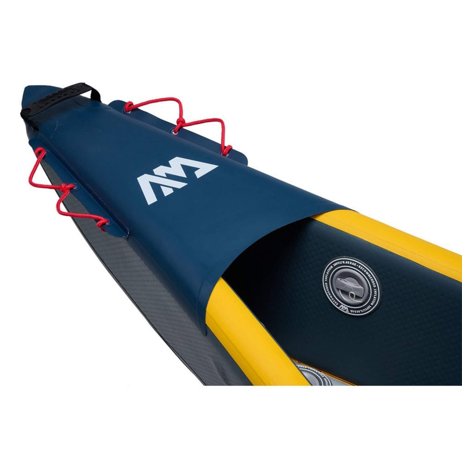Aqua Marina Tomahawk AIR-K 440 2-Person High Pressure Speed Inflatable Kayak, 14FT [Air-K440] (SAK31482)