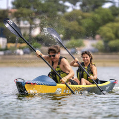 Aqua Marina Tomahawk AIR-K 440 2-Person High Pressure Speed Inflatable Kayak, 14FT [Air-K440] (SAK31482)