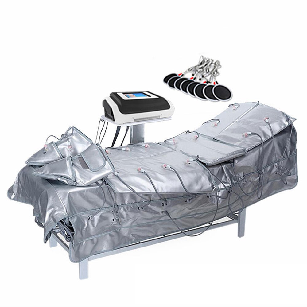 Air Pressotherapy System with Far Infrared & EMS – Full Body Lymphatic Drainage & Recovery Solution