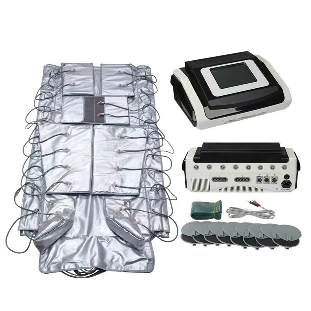 Air Pressotherapy System with Far Infrared & EMS – Full Body Lymphatic Drainage & Recovery Solution