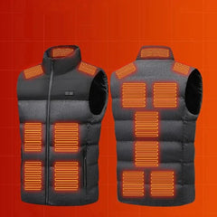 Heated Vest for Men and Women, 15-Zone USB Warmth
