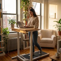 Under-Desk Treadmill - Walk & Jog While You Work  Quiet Motor, Compact Design