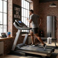 4.75HP Smart Folding Treadmill with App Control & Auto Incline Home Running Machine
