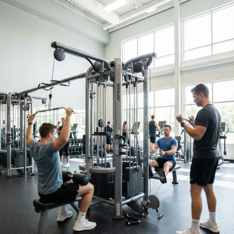 Body‑Solid Pro ClubLine S1000 Four‑Stack Gym – Commercial Multi‑Station Strength System