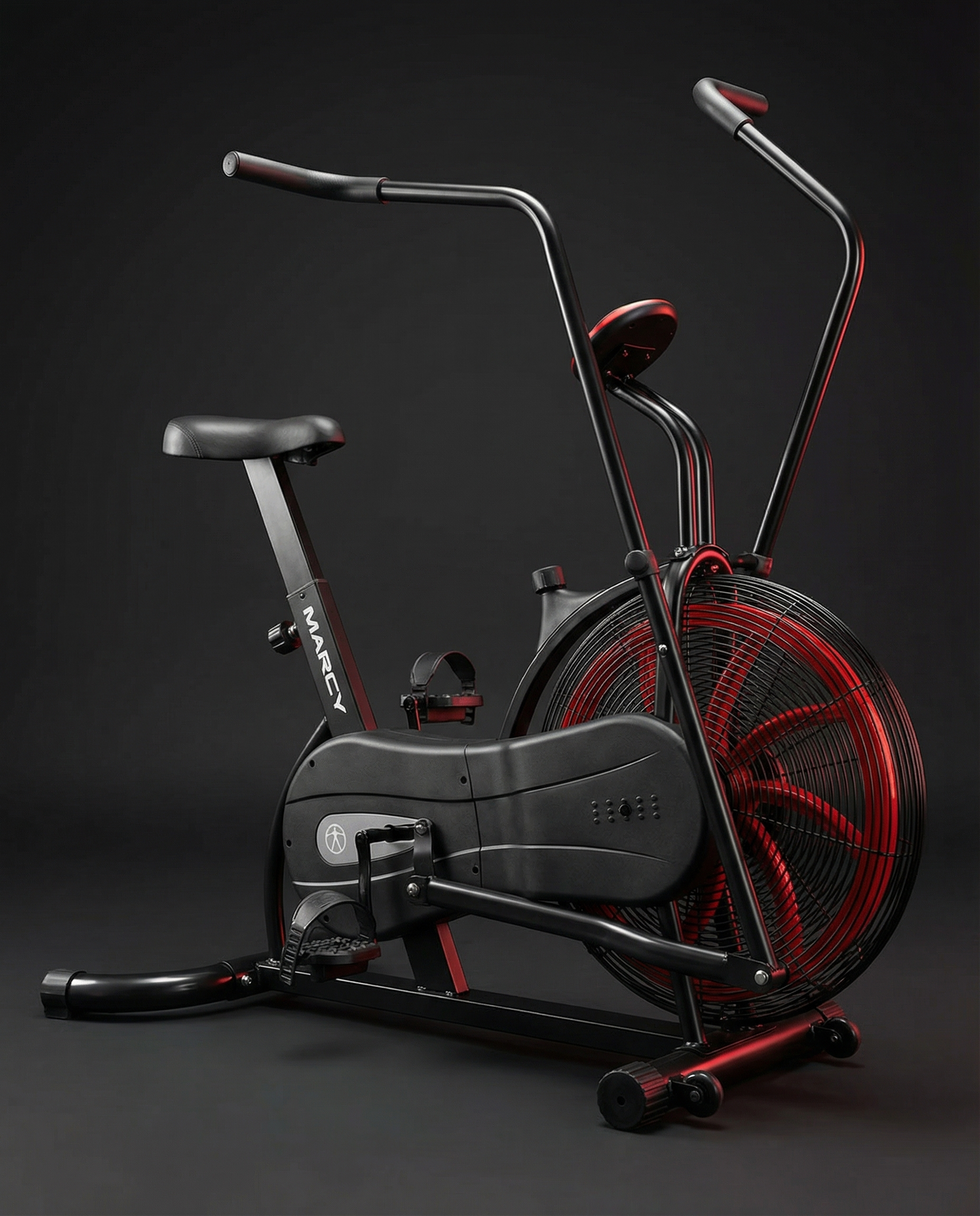 Indoor Cycling Fan Bike – Full-Body Air Resistance Exercise Bike for Home Gym
