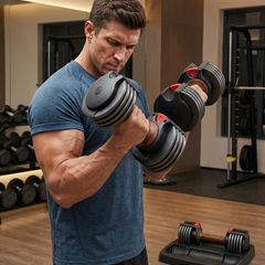 Adjustable Dumbbell Set for Home Fitness Equipment