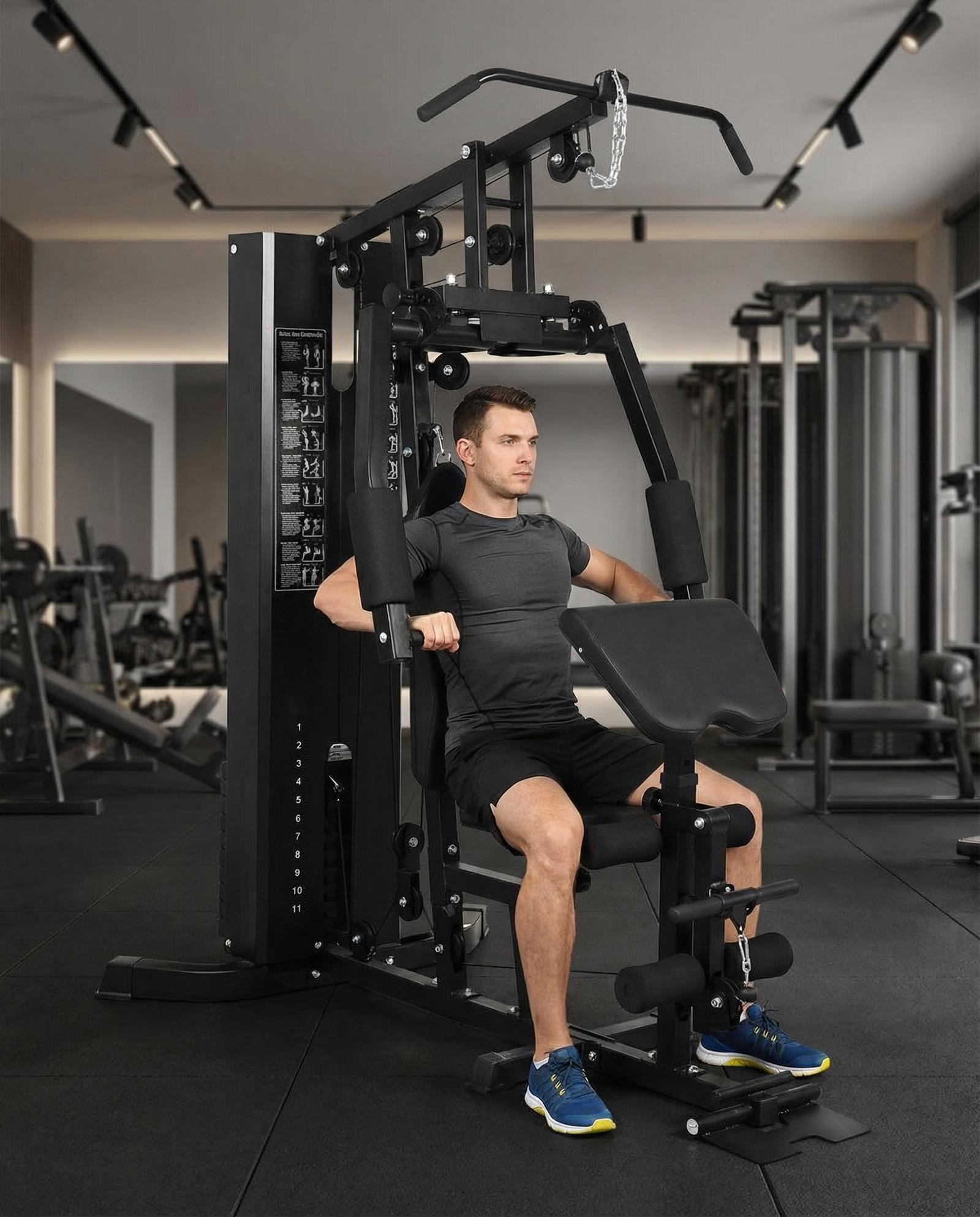 Multi-Function Home Gym – Full Body Strength Training System (96kg)