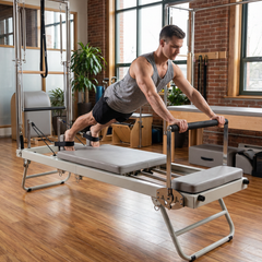 Pilates Reformer Home Gym – Full Body Yoga Bed Fitness Machine (250KG Capacity)