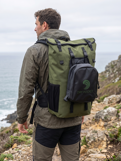Waterproof Backpack Dry Bag – IPX8 Airtight, Floating & Multi-Purpose Gear System