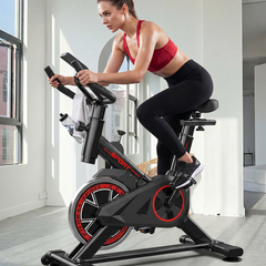 Spinning Bike – Adjustable Indoor Cycling Bike for Cardio & Leg Training