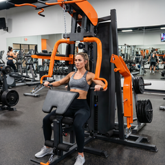 Professional 3-Station Multi Gym Equipment – Multifunctional Full-Body Strength Training System