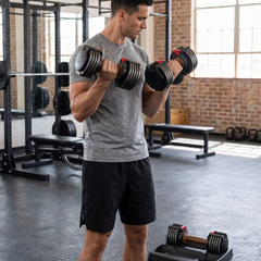 Adjustable Dumbbell Set (13.4KG) – Compact Strength Training Weights for Home Workouts