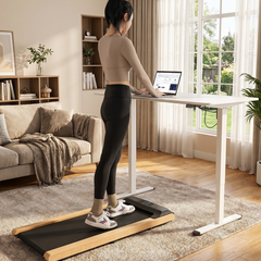 Ultra-Slim Walking Pad Treadmill – 2.25HP Under-Desk Treadmill with App Control