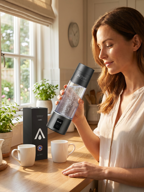 Portable Hydrogen Water Generator Bottle