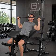 Master Heavy-Duty Multi-Station Workout Bench