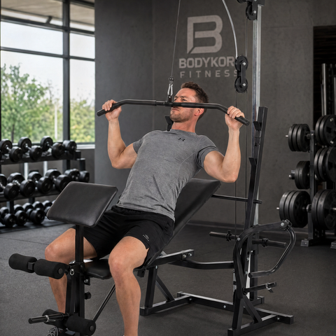 Master Heavy-Duty Multi-Station Workout Bench