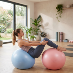 Anti-Burst Stability Exercise Ball for Core Strength & Balance Training