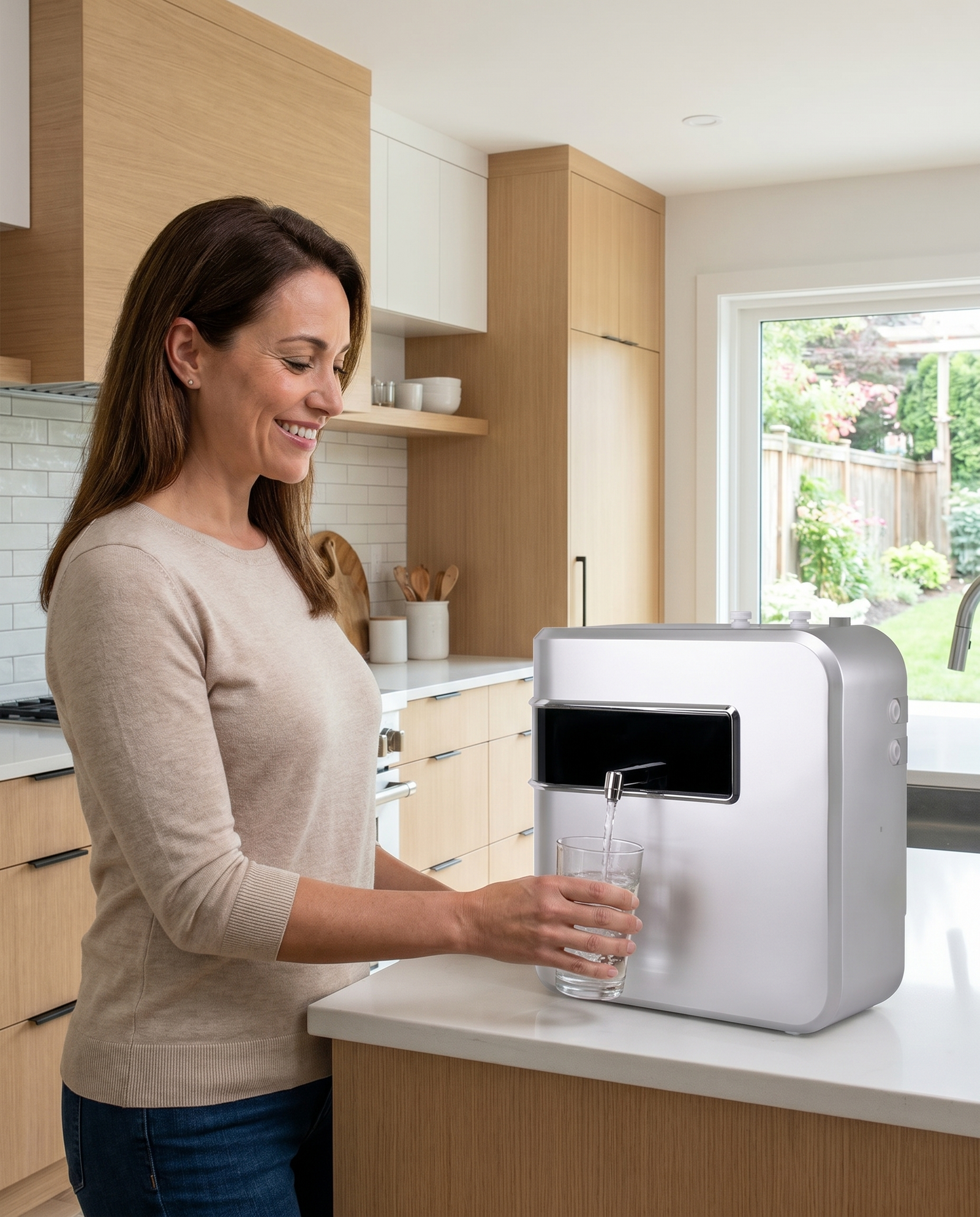Flow Filterless Hydrogen Water Generator for Home & RO Systems
