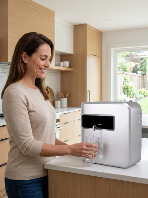 Flow Filterless Hydrogen Water Generator for Home & RO Systems