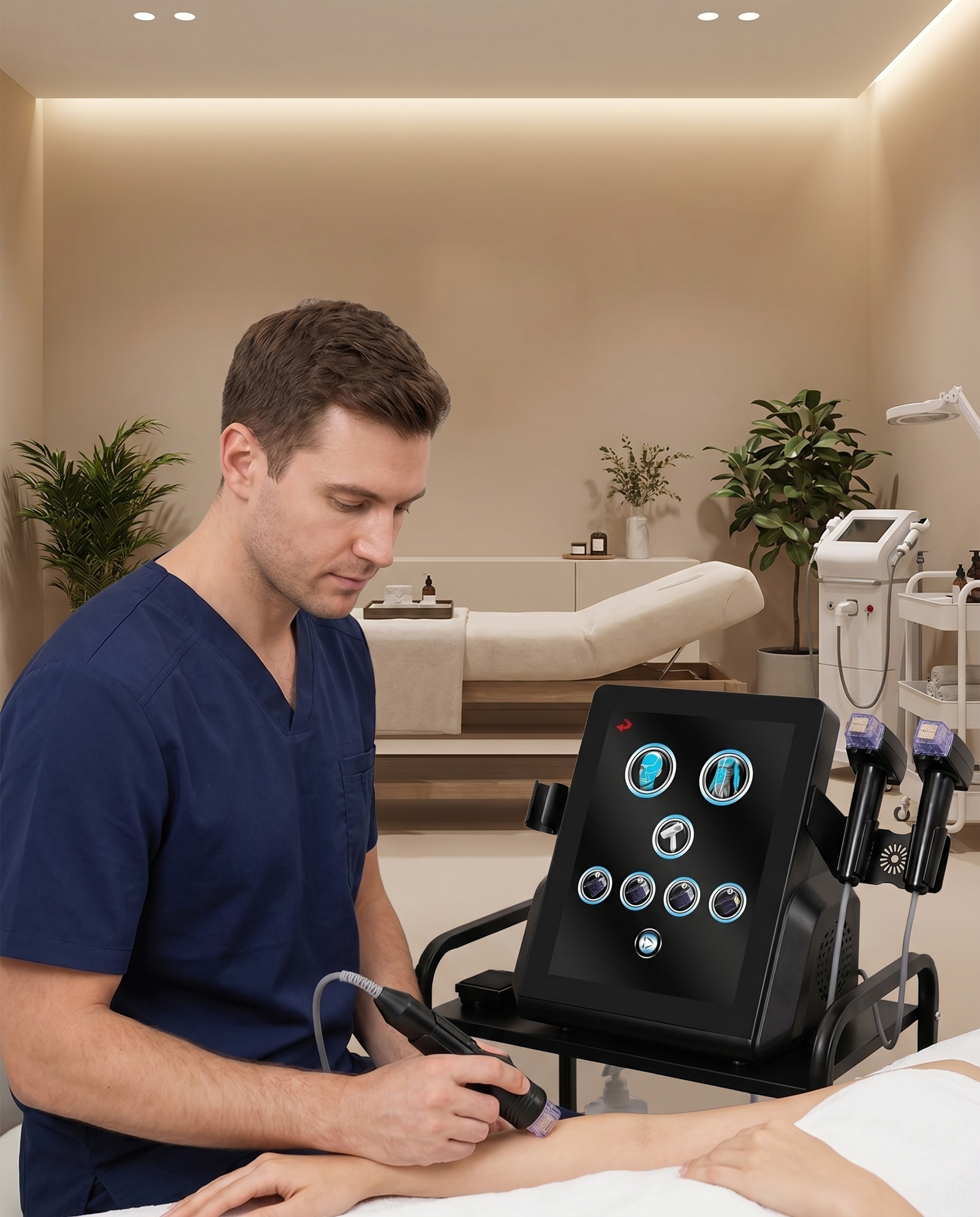 Shape Tactics Morpheus 3-in-1 Gold RF & Cold Therapy System