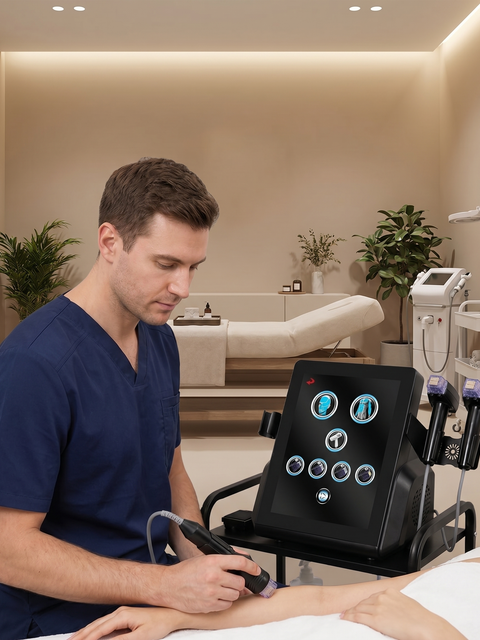 Shape Tactics Morpheus 3-in-1 Gold RF & Cold Therapy System