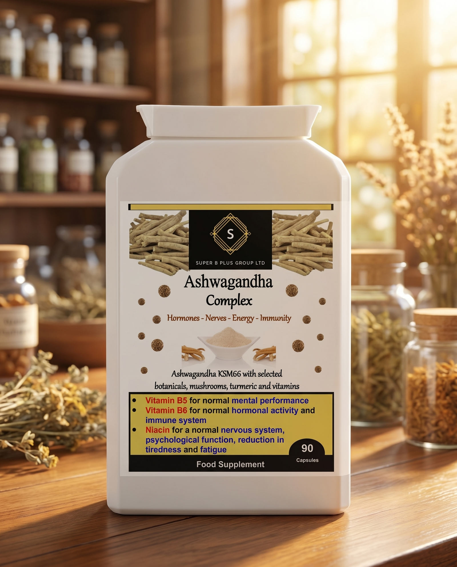 Ashwagandha Complex – Advanced Herbal Support Formula