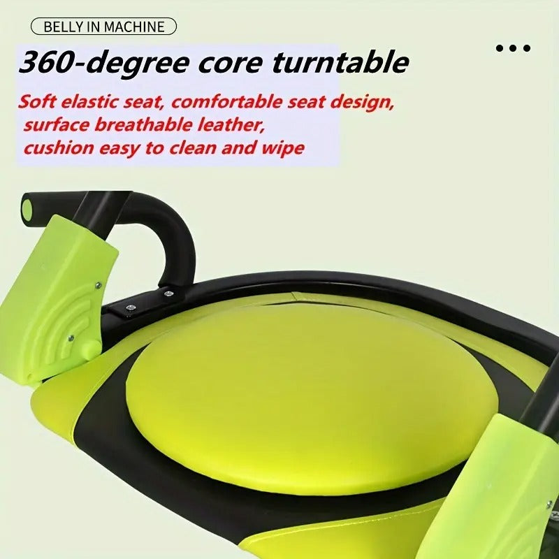 Foldable Ab Trainer Sit-Up Bench – Compact Core Workout Machine for Home