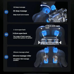 Recovery C79 SL-Track Smart Massage Chair with Health Monitoring, AI Voice & Full Body Airbag System