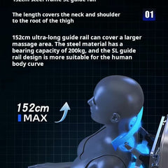 Recovery C79 SL-Track Smart Massage Chair with Health Monitoring, AI Voice & Full Body Airbag System