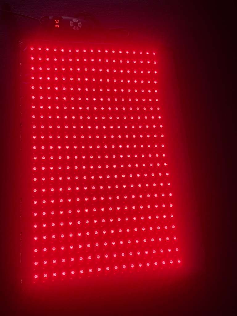 Medium Red Light Therapy Pad (16" x 11") – 1,080 LEDs for Pain Relief, Recovery & Skin Health