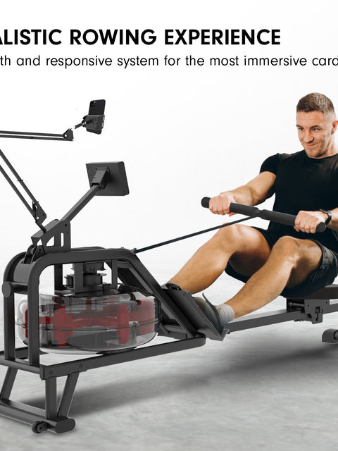 NNEDPE 13L Water Resistance Rowing Machine Rower