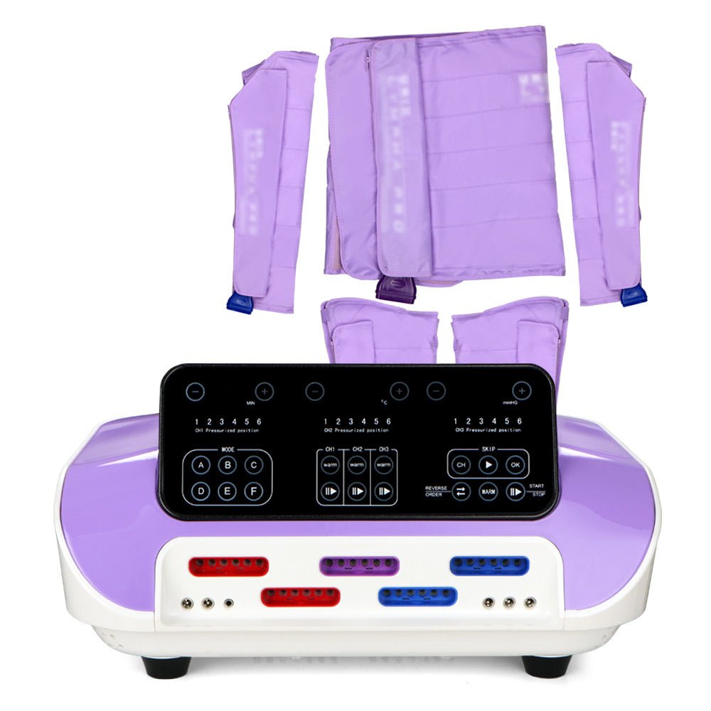 Compression Therapy Suit – Lymphatic Drainage Air Compression System with Infrared Heat & EMS Stimulation