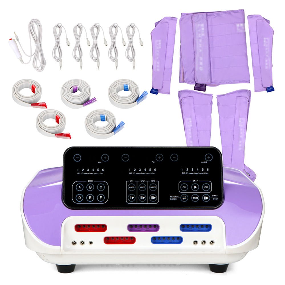 Compression Therapy Suit – Lymphatic Drainage Air Compression System with Infrared Heat & EMS Stimulation